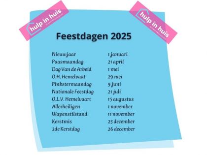 Feestdagen 2025